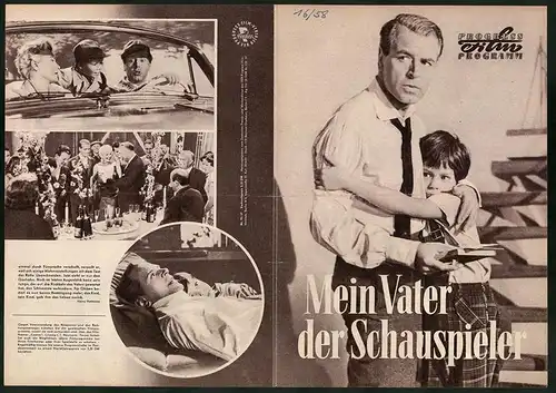Filmprogramm PFP Nr. 95 /57, Mein Vater der Schauspieler, O. W. Fischer, Hilde Krahl, Regie: Robert Siodmak