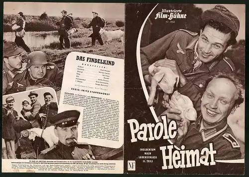 Filmprogramm IFB Nr. 3053, Parole Heimat - Heldentum nach Ladenschluss II. Teil, M. Cramer, Regie: H. F. Wilhelm