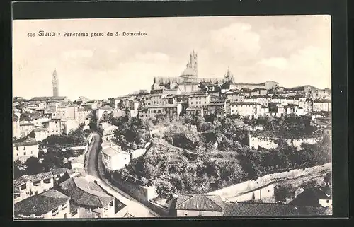AK Siena, Panorama preso da S. Domenico