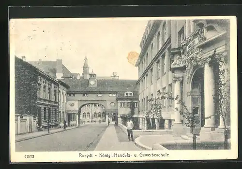 AK Rheydt, Königl. Handels- und Gewerbeschule
