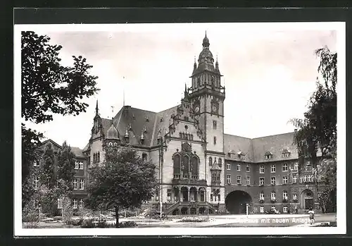 AK Rheydt, Rathaus mit neuen Anlagen