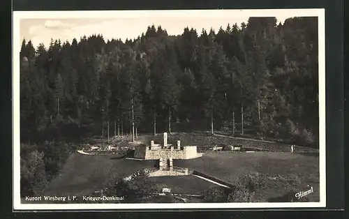 AK Wirsberg i. F., Krieger-Denkmal