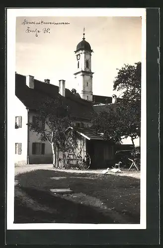 Foto-AK Bad Wörishofen, Dominikanerinnen-Kirche