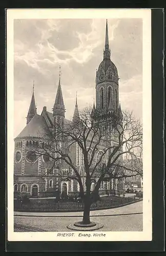 AK Rheydt, Evangelische Kirche und Baum