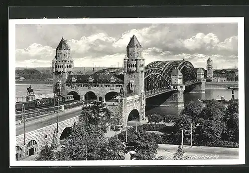 AK Köln, Hohenzollernbrücke