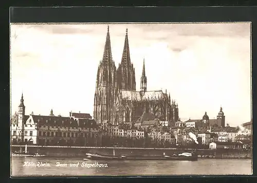 AK Köln, Dom und Stapelhaus