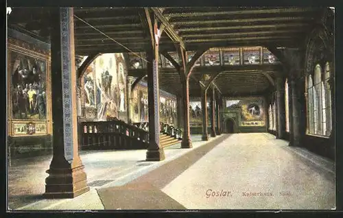 AK Goslar, Kaiserhaus, Saal