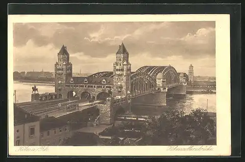 AK Köln, Hohenzollernbrücke