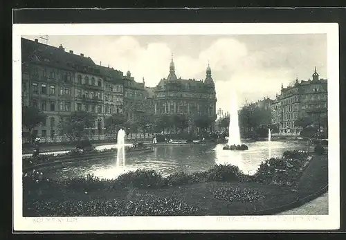 AK Köln-Neustadt, Anlagen am Deutschen Ring