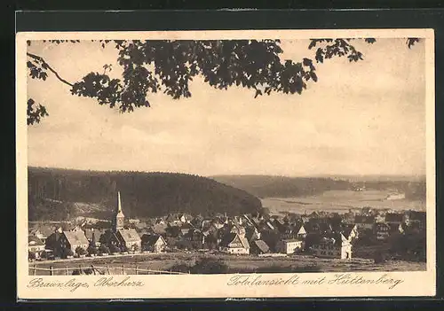 AK Braunlage /Harz, Totalansicht mit Hüttenberg