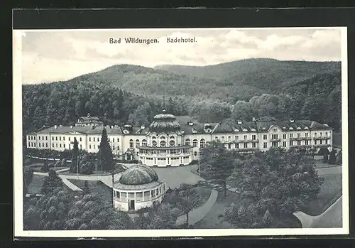AK Bad Wildungen, Badehotel