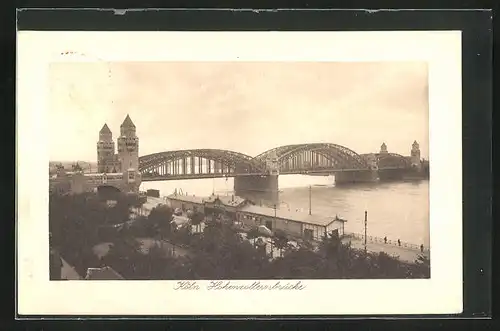 AK Köln, Hohenzollernbrücke