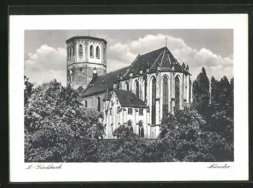 AK Mönchengladbach, Blick auf den Münster