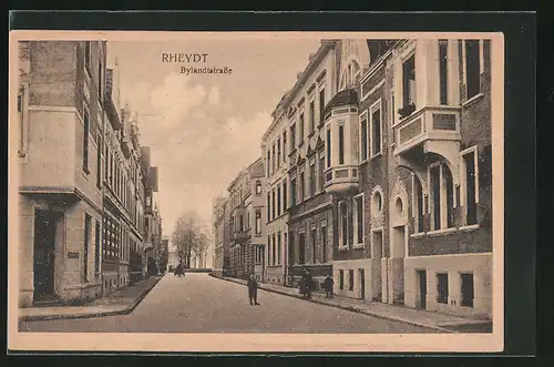 AK Rheydt, Blick in die Bylandstrasse