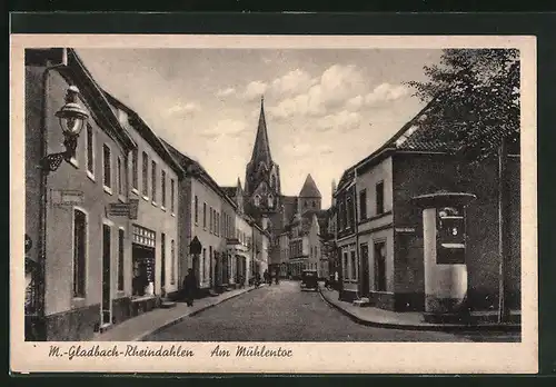 AK Mönchengladbach-Rheindahlen, Mühlentor-Strasse
