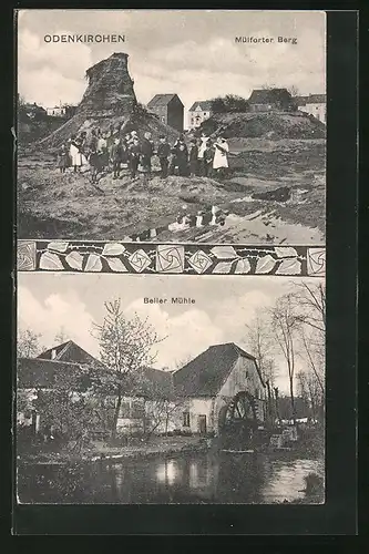 AK Odenkirchen, Mülforter Berg, Beller Mühle