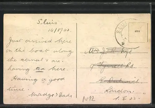 AK Sluis, L`Ecluse, Hotel Thof van Brüssel