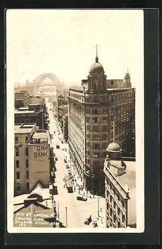 AK Sydney, Pitt St. looking n. showing S. M. H. Building