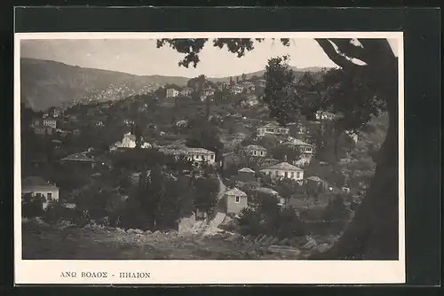 AK Ano Volos, Pelion, Ansicht der Stadt