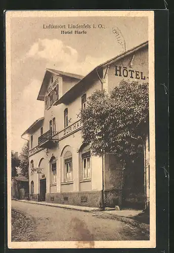 AK Lindenfels i.O., Hotel Harfe