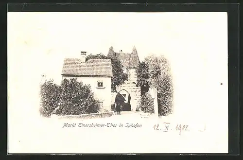 AK Iphofen, am Einersheimer-Thor