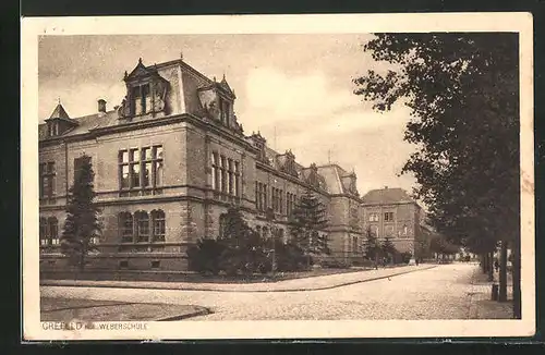 AK Crefeld, Kgl. Weberschule