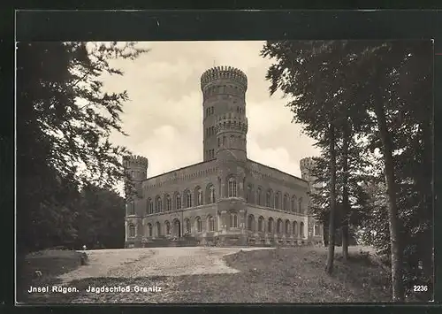 AK Binz / Rügen, Jagdschloss Granitz