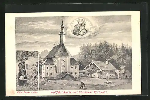 AK Kirchwald, Wallfahrtskirche und Einsiedelei