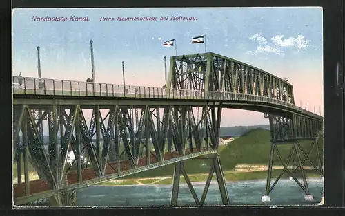 AK Holtenau, Nordostsee-Kanal, Prinz Heinrichbrücke