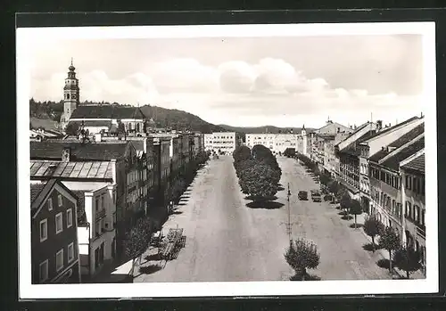 AK Tittmoning /Obb., Ausblick auf den Stadtplatz