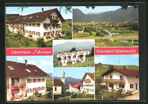 AK Kleinweil / Oberbayern, Gästehaus Schweizer