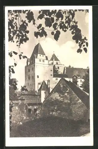 AK Landshut i. B., Schloss Trausnitz m. Wittelsbacherturm