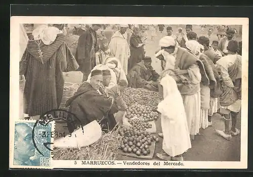AK Marruescos, Vendedores del Mercado