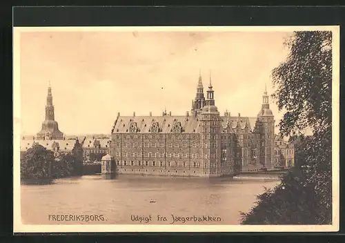 AK Frederiksborg, Udsigt fra Jaegerbakken