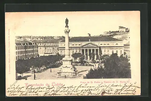 AK Lisboa, Praca de D. Pedro e Theatro de D. Maria II