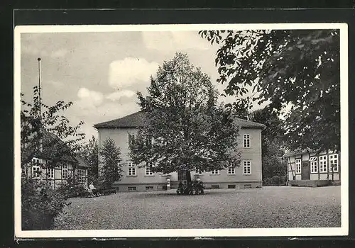 AK Liebenburg / Harz, Schullandheim der Braunschweiger Pestalozzischule