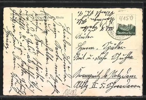 AK Uerdingen /Rh., Anlagen im Wallgarten