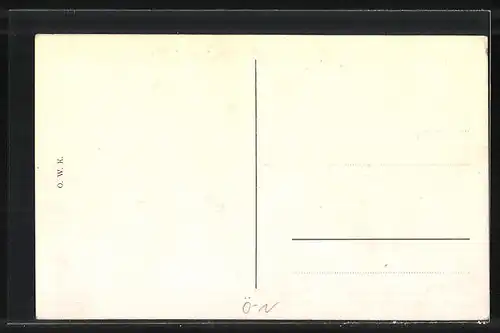 AK Rossatz i. d. W., Panoramablick vom Berg