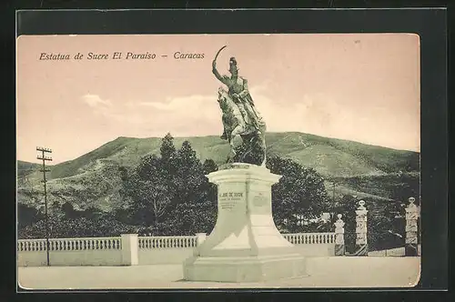 AK Caracas, Estatua de El Paraiso
