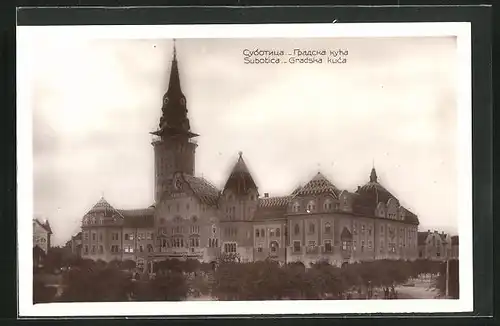 AK Subotica, Gradsk kuca