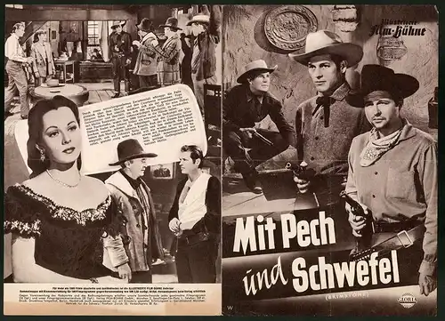 Filmprogramm IFB Nr. 1979, Mit Pech und Schwefel, Rod Cameron, Adrian Booth, Regie: Joseph Kane