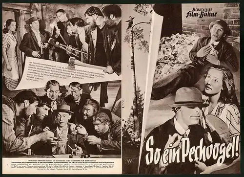 Filmprogramm IFB Nr. 1457, So ein Pechvogel!, Nils Poppe, Ingar Landgré, Regie: Nils Poppe