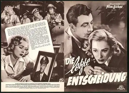 Filmprogramm IFB Nr. 2051, Die letzte Entscheidung, Robert Taylor, Eleanor Parker, Regie: Melvin Frank, Norman Panama