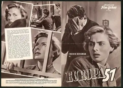 Filmprogramm IFB Nr. 2055, Europa 51, Ingrid Bergman, Alexander Knox, Regie: Roberto Rossellini
