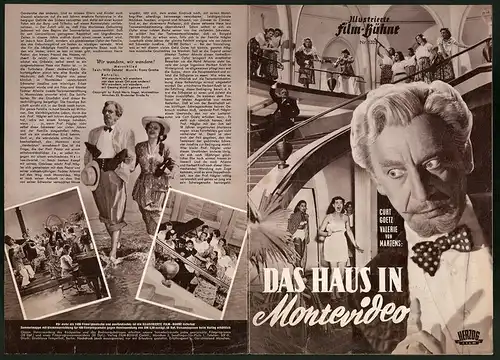 Filmprogramm IFB Nr. 1328, Das Haus in Montevideo, Curt Goetz, Valerie von Martens, Regie: Curt Goetz