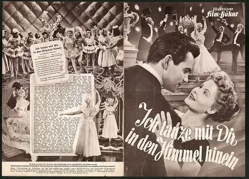 Filmprogramm IFB Nr. 1841, Ich tanze mit Dir in den Himmel hinein, Hannerl Matz, Adrian Hoven, Regie: Ernst Marischka