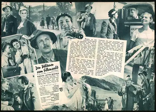 Filmprogramm IFB Nr. 3953, Der Wilderer vom Silberwald, Rudolf Carl, Lucie Englisch, Regie: Otto Meyer