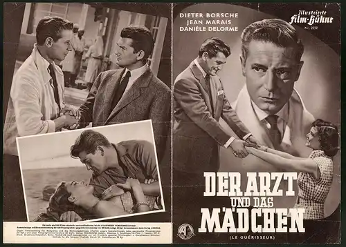 Filmprogramm IFB Nr. 2252, Der Arzt und das Mädchen, Dieter Borsche, Jean Marais, Regie: Yves Ciampi