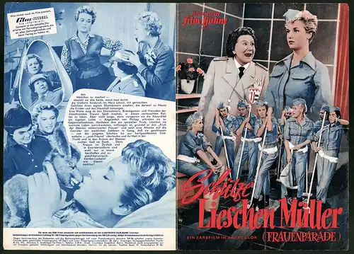 Filmprogramm IFB Nr. 3627, Schütze Lieschen Müller, Maria Sebaldt, Helmuth Schneider, Regie: Hans H. König