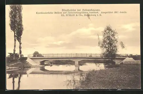 AK Ratsamhausen, Blick auf die Blindbrücke